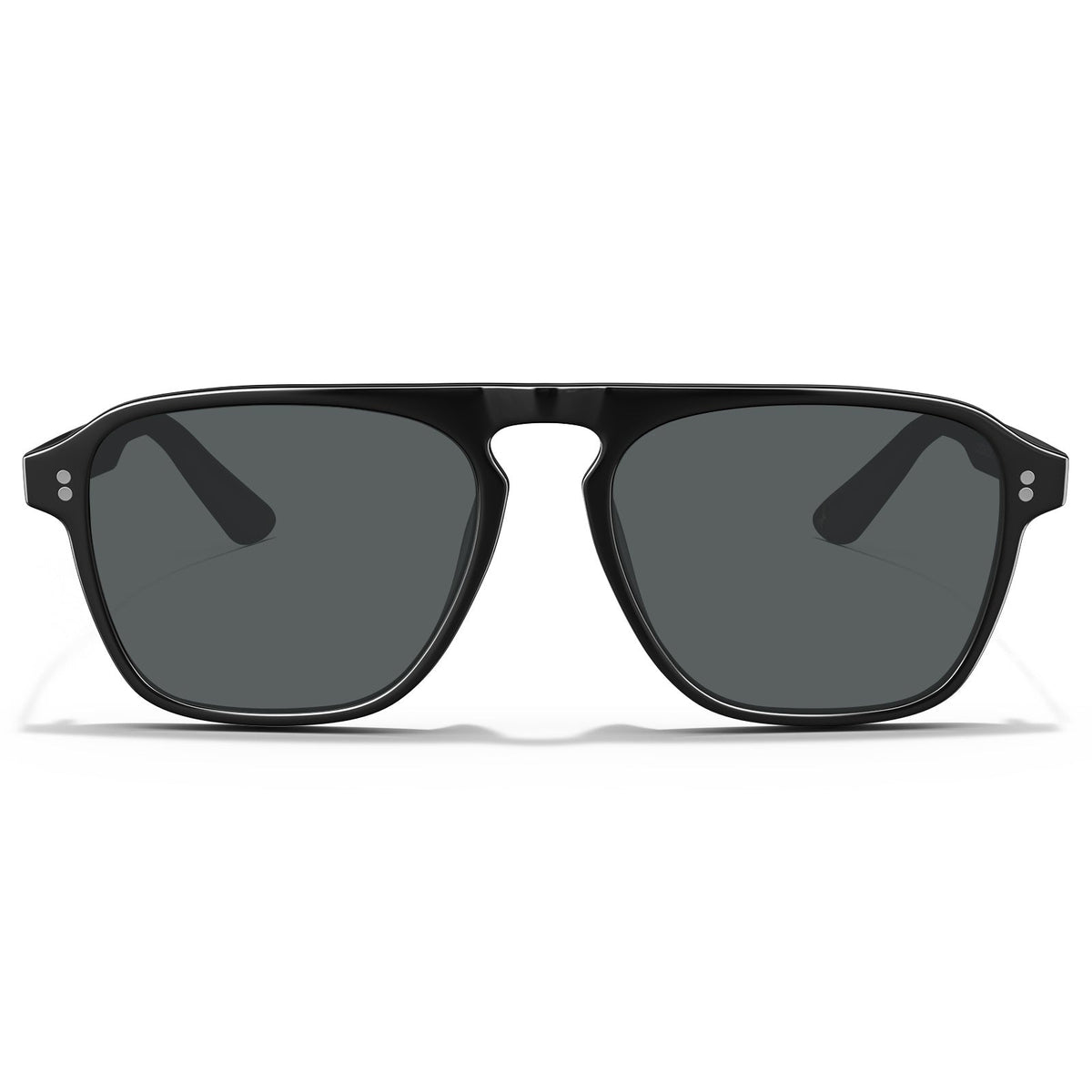 IGIOO Nevada-C01 Black Sunglasses for Men, Front View