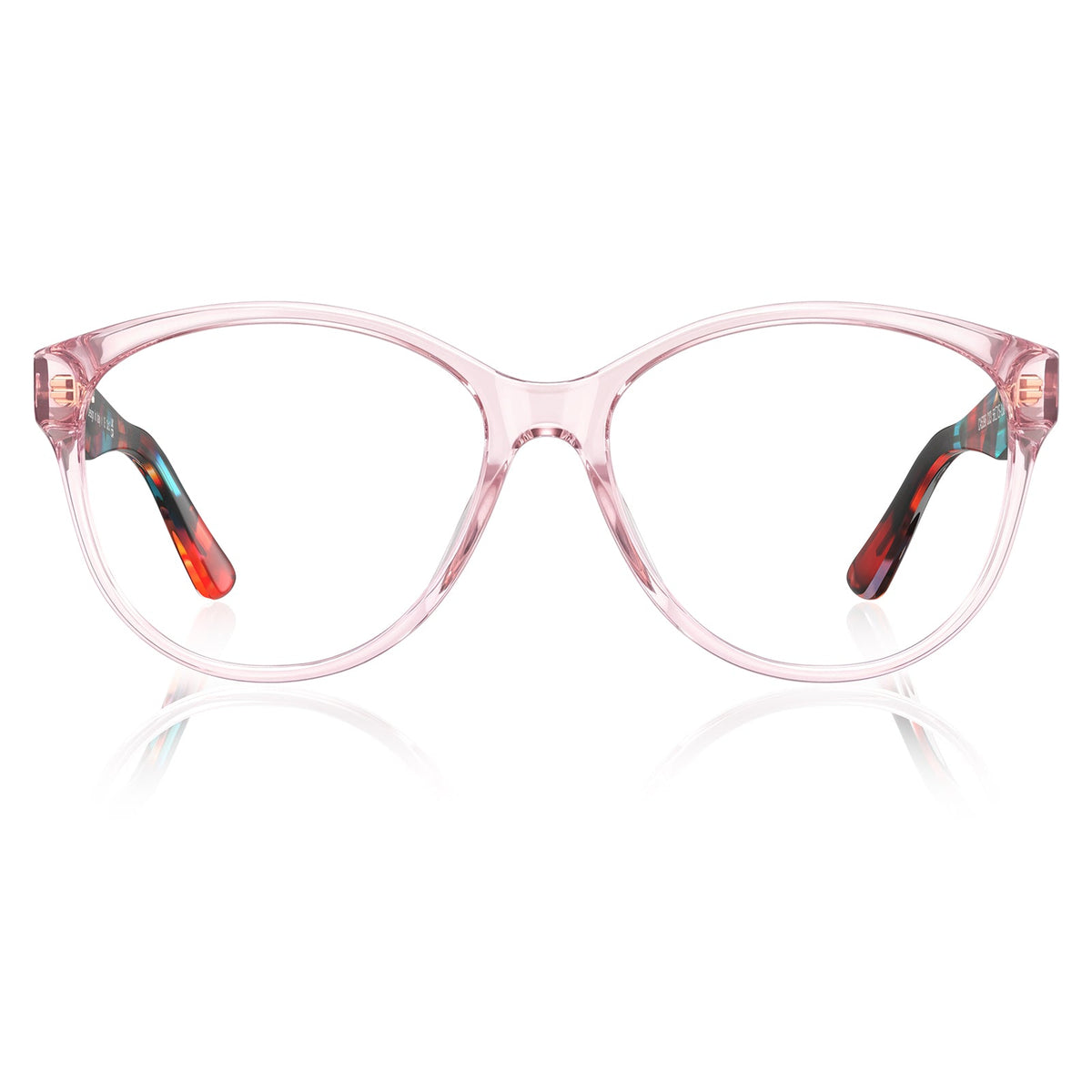 IGIOO Barrie-FC04 Pink Acetate Cat-Eye Eyeglasses for Women, Front View