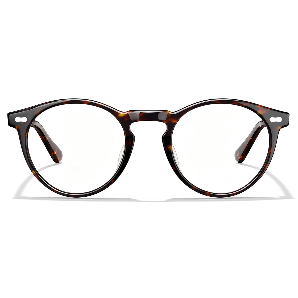 IGIOO CA5288 Concord Round Tortoise Eyeglasses front