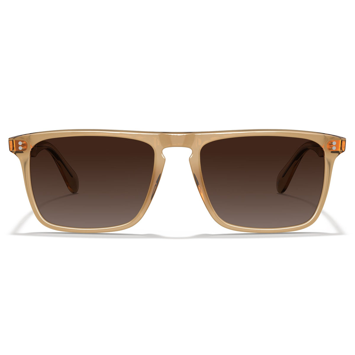 IGIOO Shelton-C13 Gold Sunglasses for Men, Front View