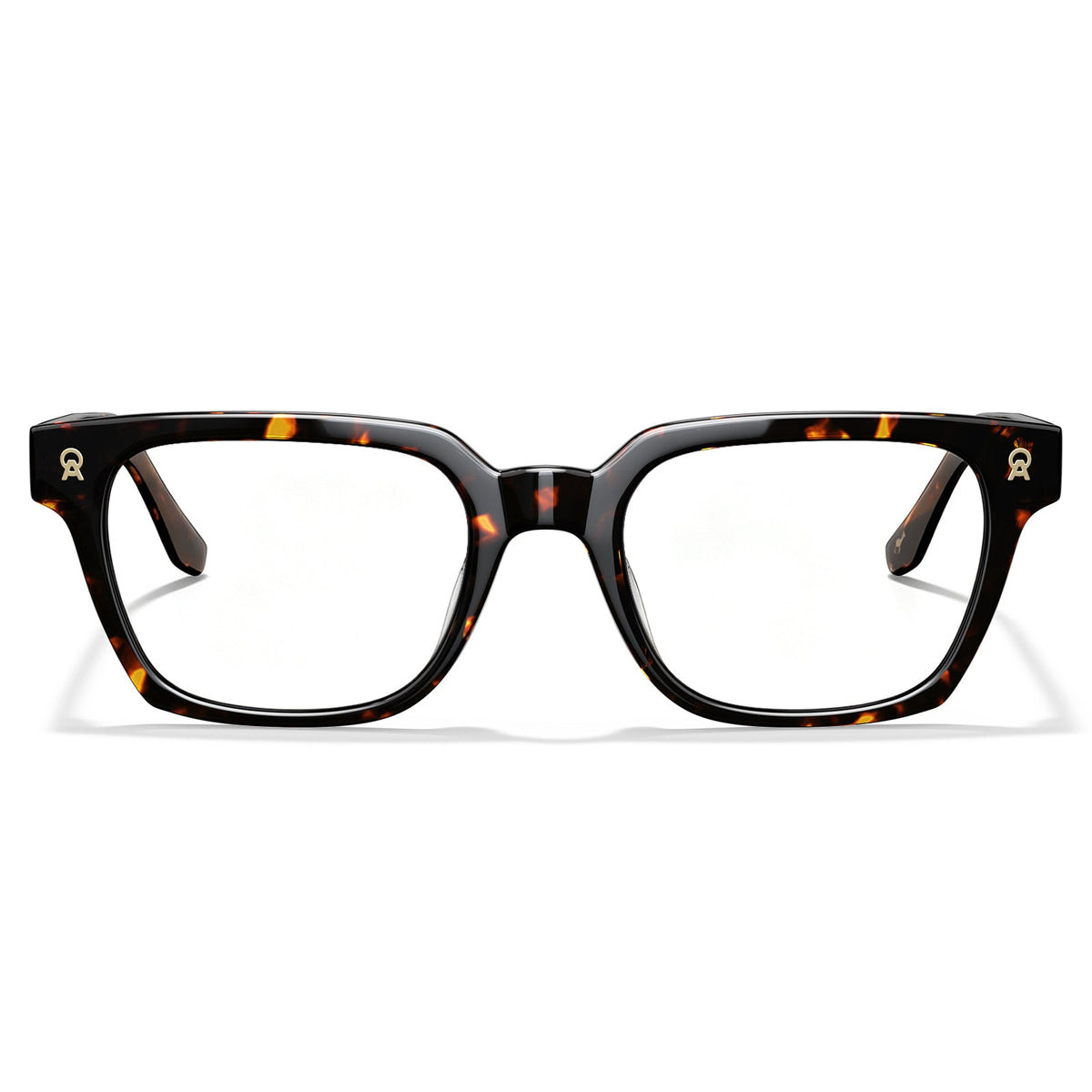 Tortoise Acetate Eyeglasses Italian Designer Frames IGIOO Eyewear front