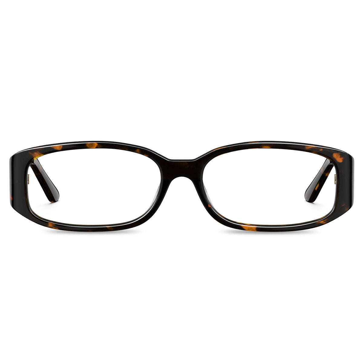 IGIOO Tortoiseshell Premium Acetate Eyeglasses Italian Design with Signature Deer Logo eyewear front