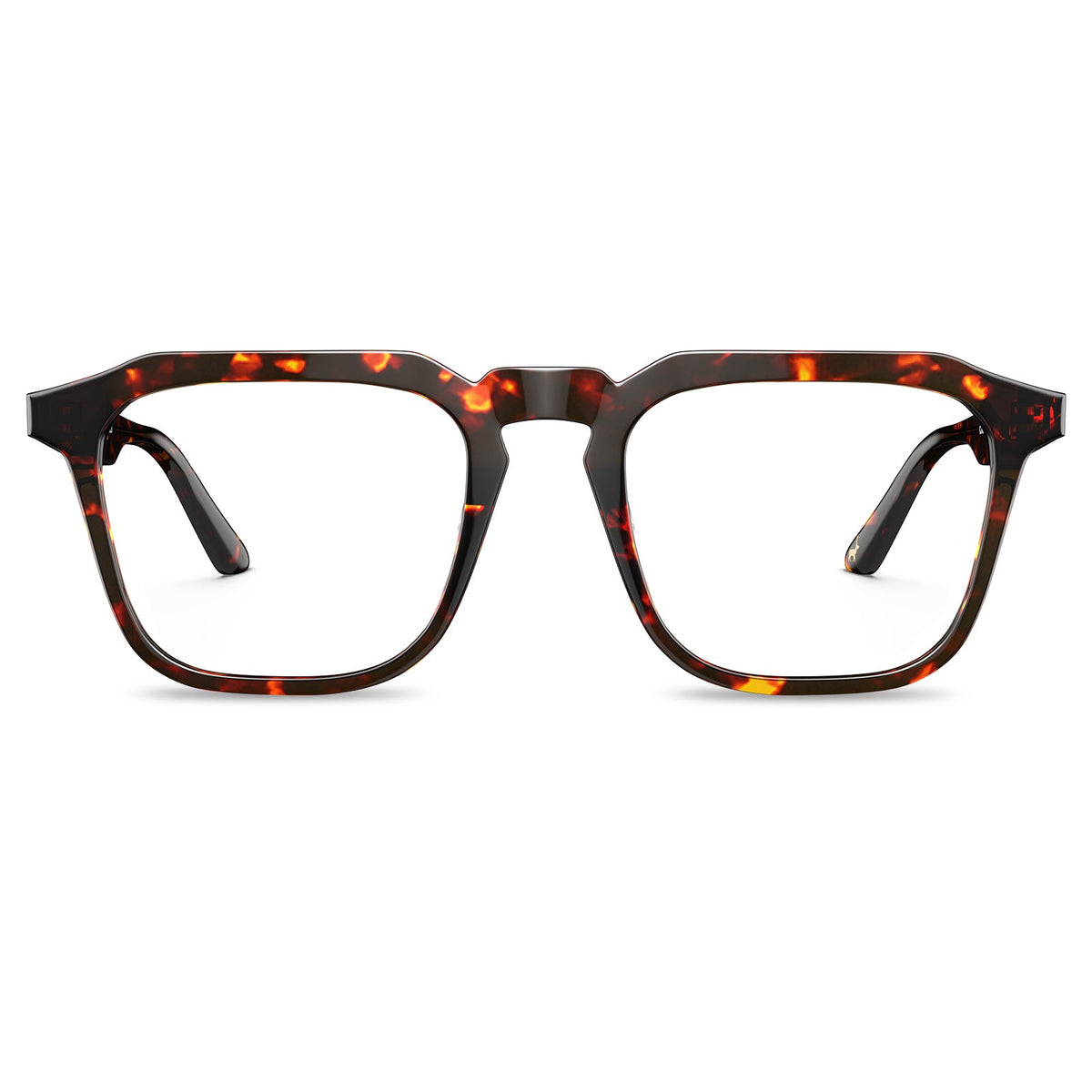 tortoiseshell-orange-square-eyeglasses-front-view