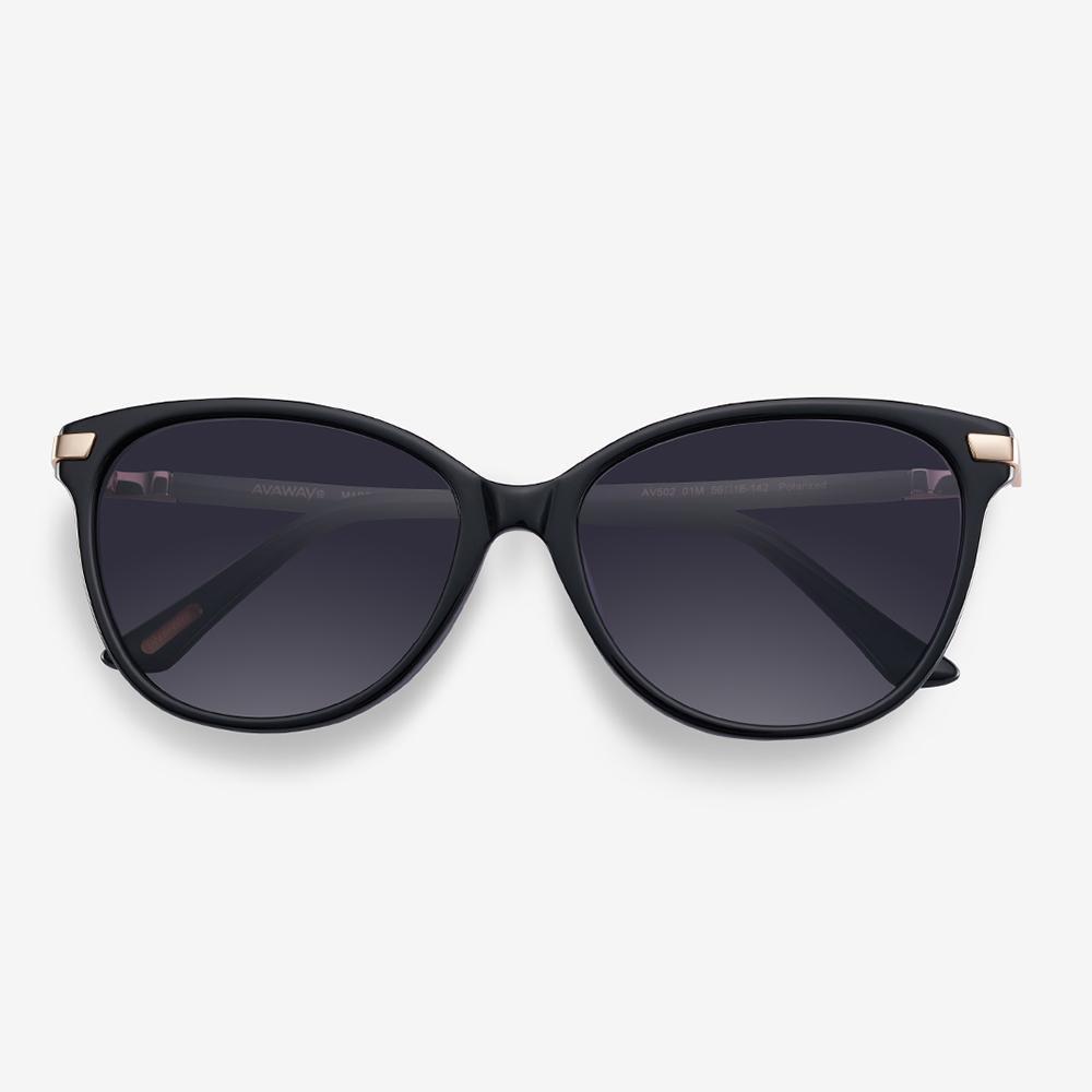 Black Jillian Sunglasses #color_black