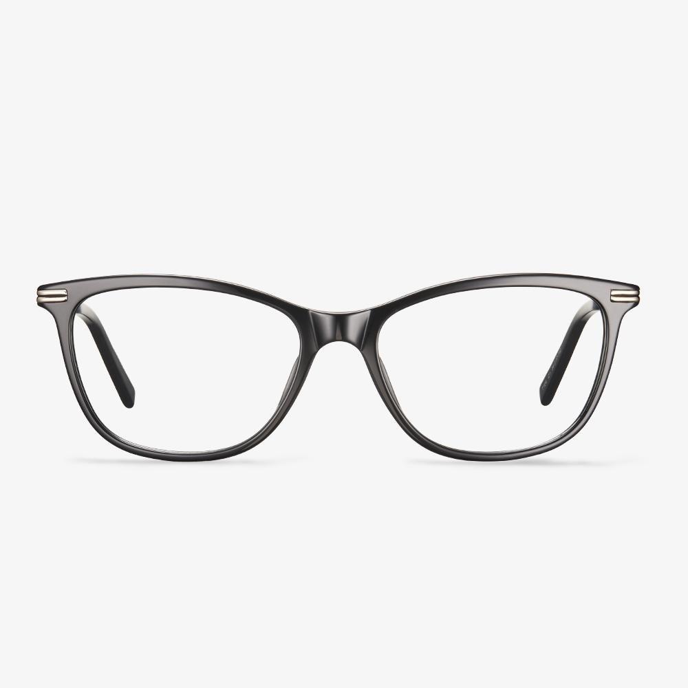Black Avalon Eyeglasses #color_black