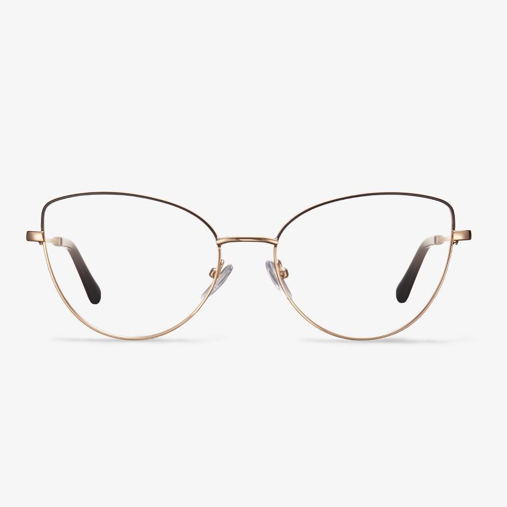 Rose gold Victoria Eyeglasses #color_rose_gold