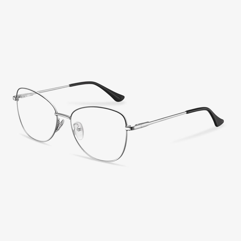 Silver Victoria Eyeglasses #color_silver