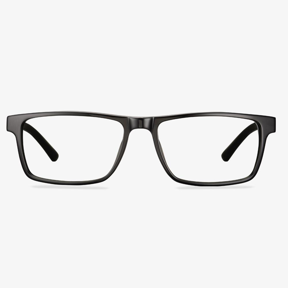 Black Matt Eyeglasses #color_black