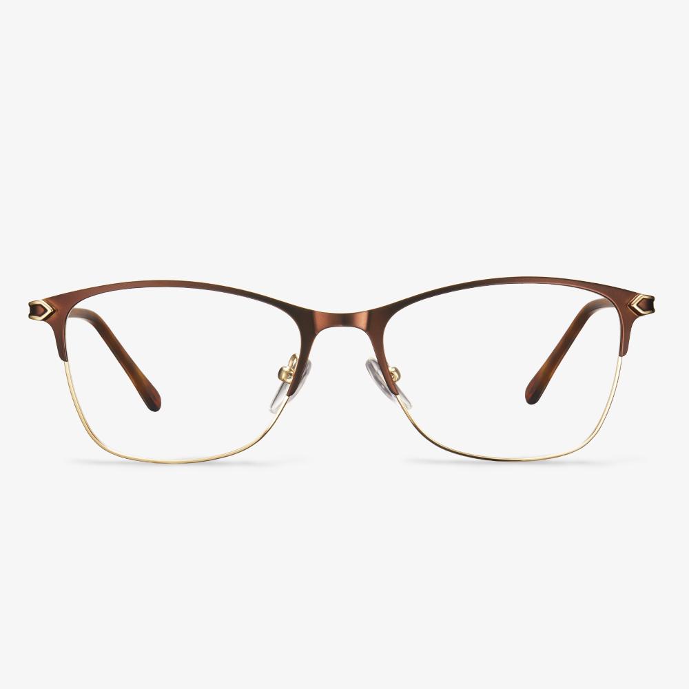 Brown Beacher Eyeglasses #color_brown