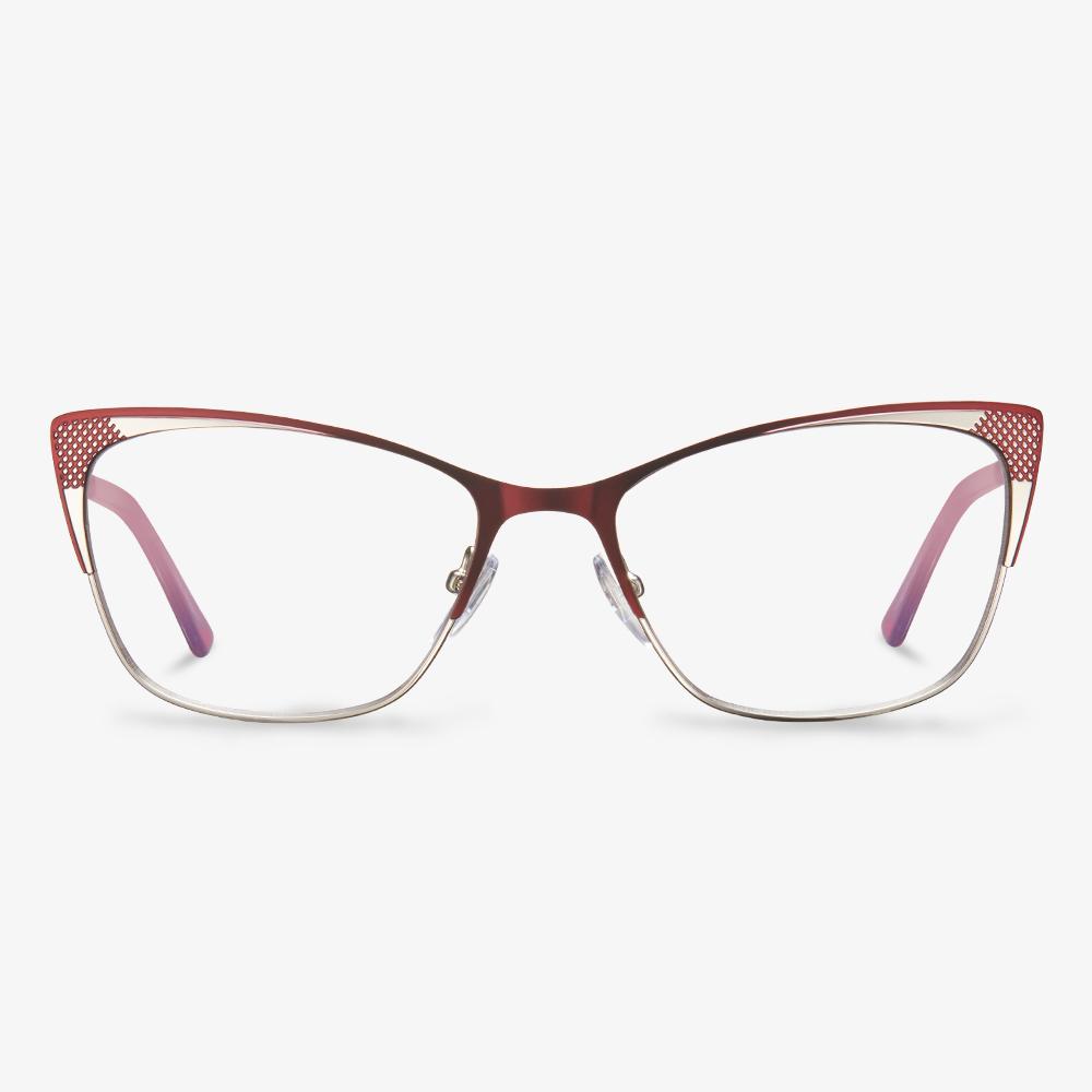 Red Erma Eyeglasses #color_red