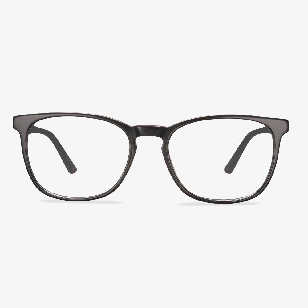 Large Black Square Frame Eyeglasses - Ferdinand | IGIOO