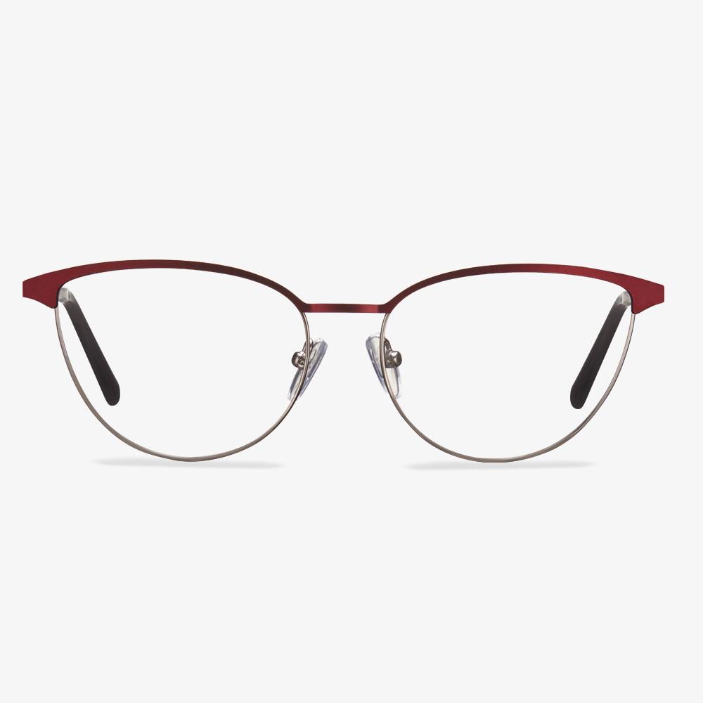 Red Nora Eyeglasses #color_red