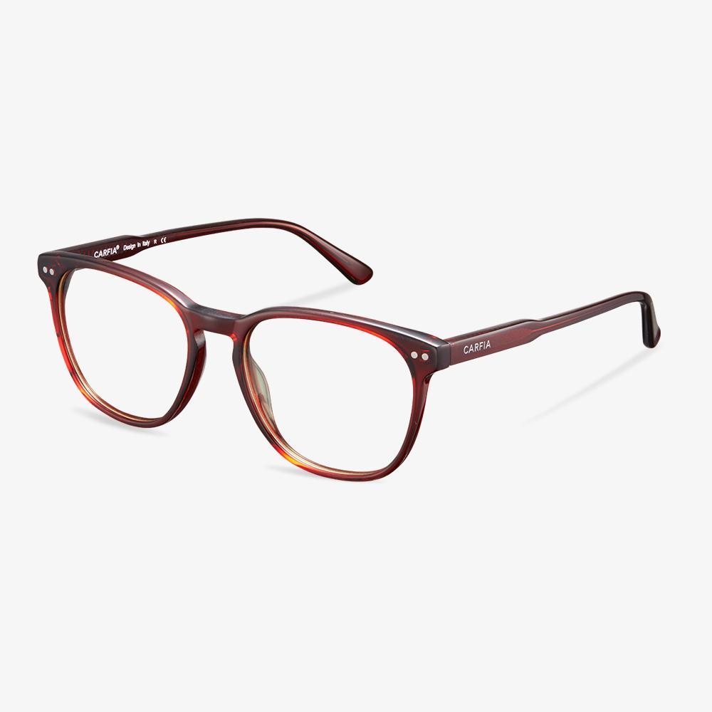 Red Baird Eyeglasses #color_red