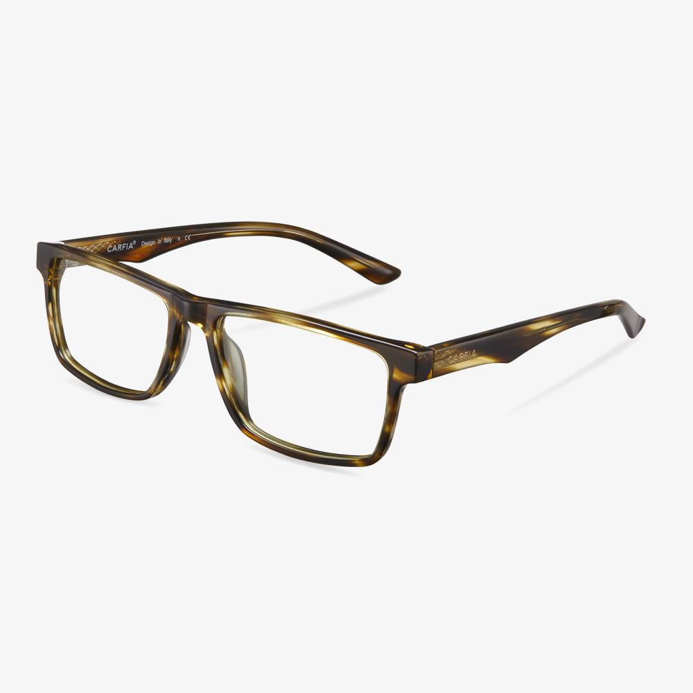 Striped Matt Eyeglasses #color_striped