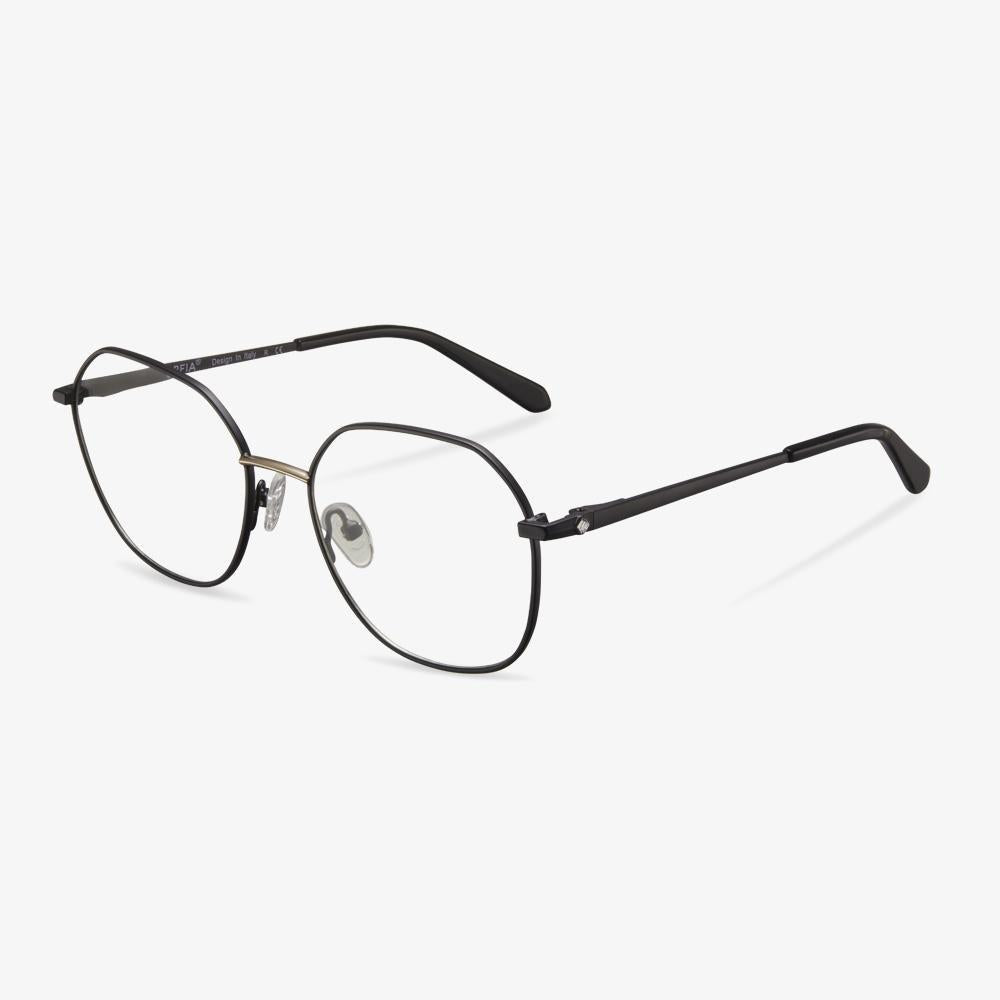 Black Zola Eyeglasses #color_black