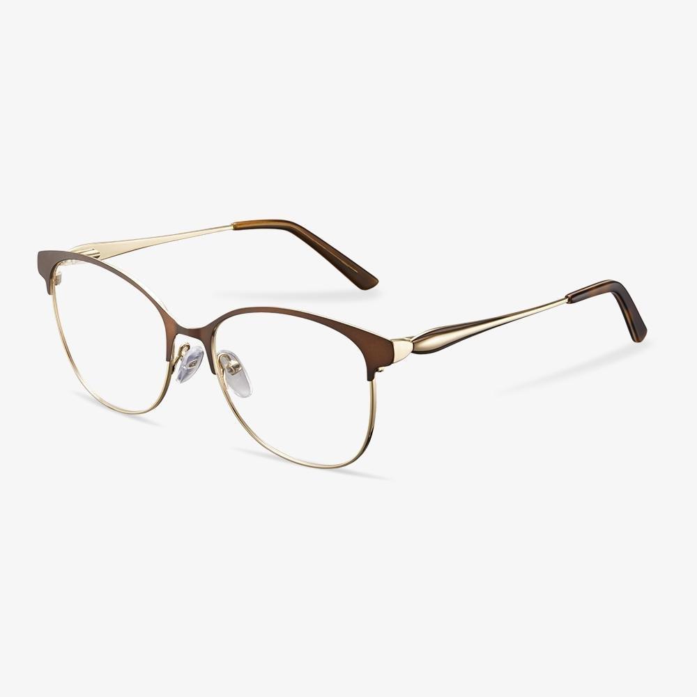 Brown Ferrou Eyeglasses #color_brown