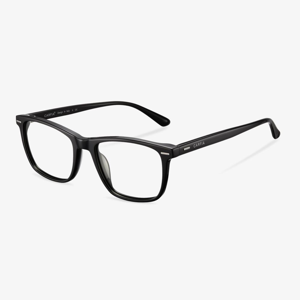 Black Cornell Eyeglasses #color_black
