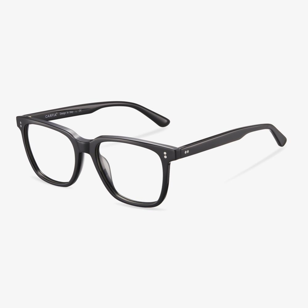 Black Dominic Eyeglasses #color_black
