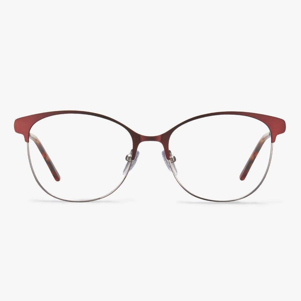 Red Ferrou Eyeglasses #color_red