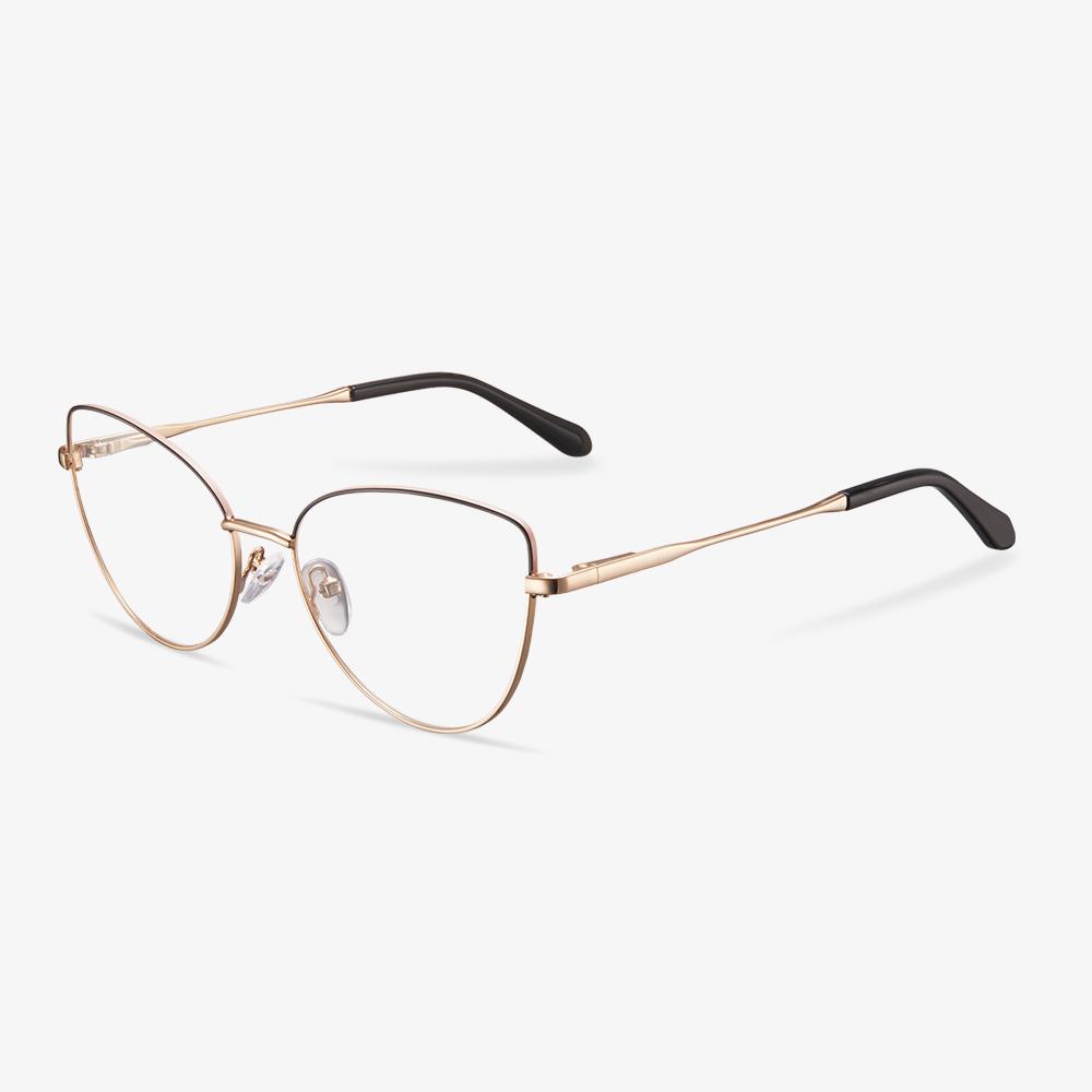 Black Victoria Eyeglasses #color_black