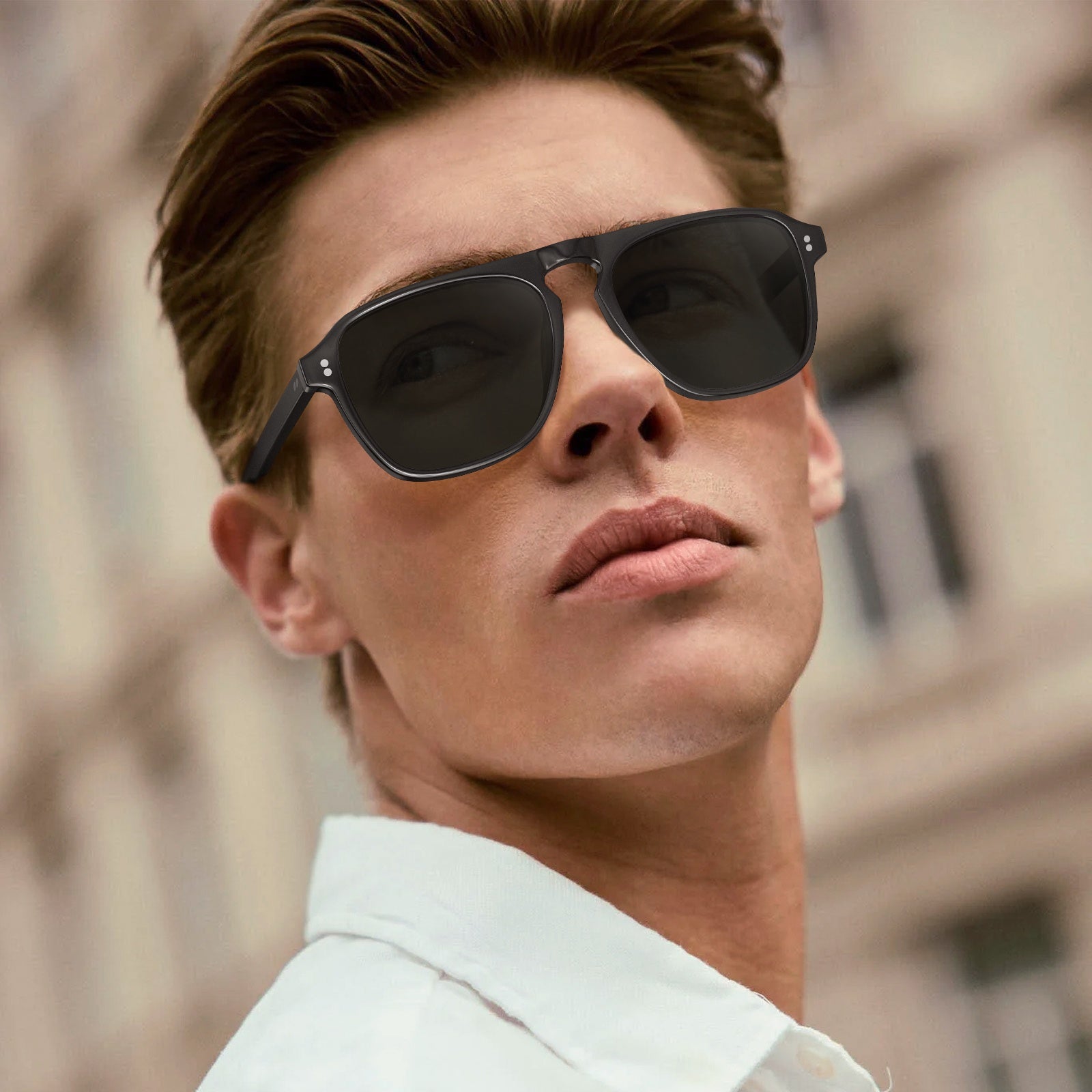 IGIOO Nevada-C01 Black Sunglasses for Men, Detail View