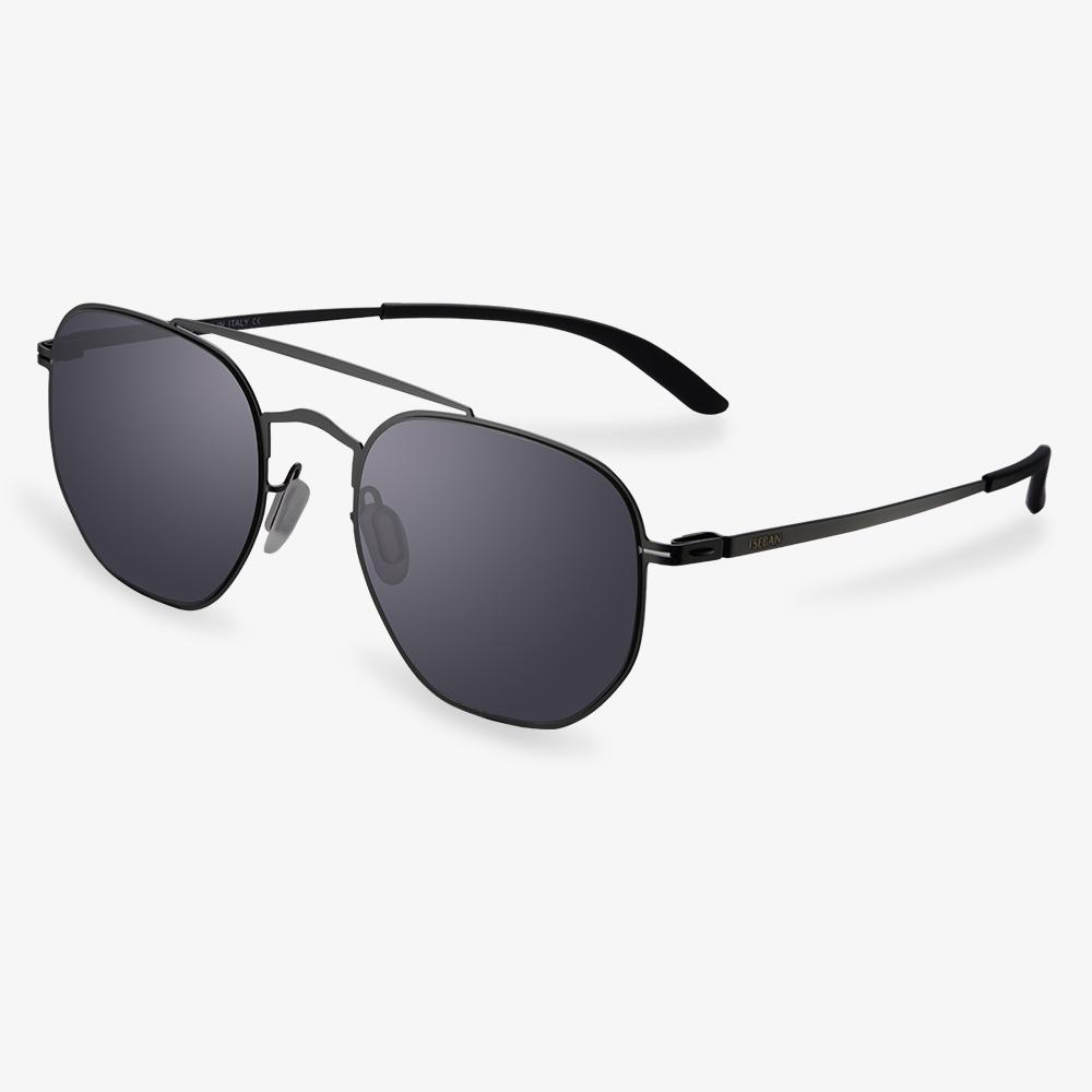 Black Garrison Sunglasses #color_black