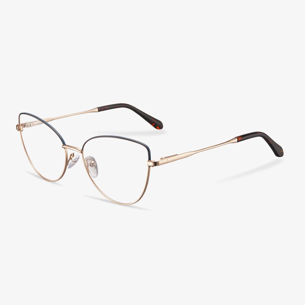 Rose gold Victoria Eyeglasses #color_rose_gold