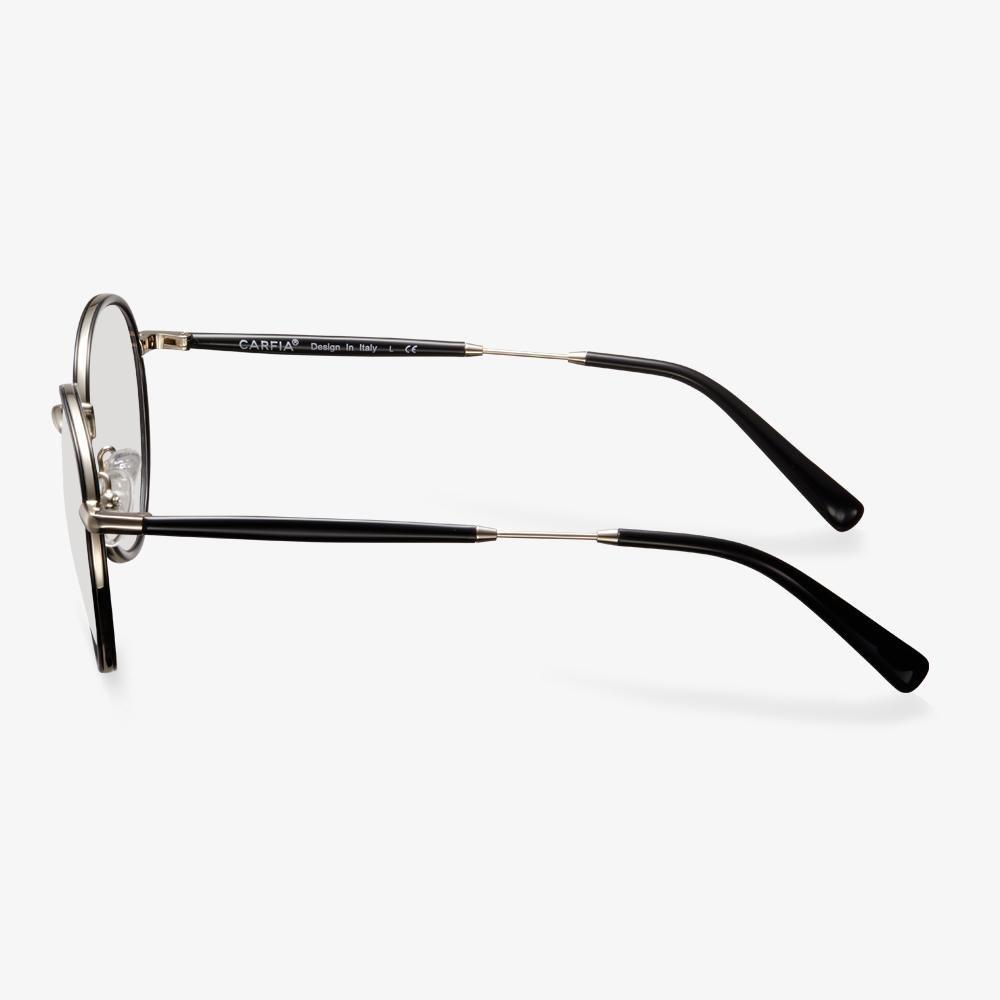 Black Balin Eyeglasses #color_black