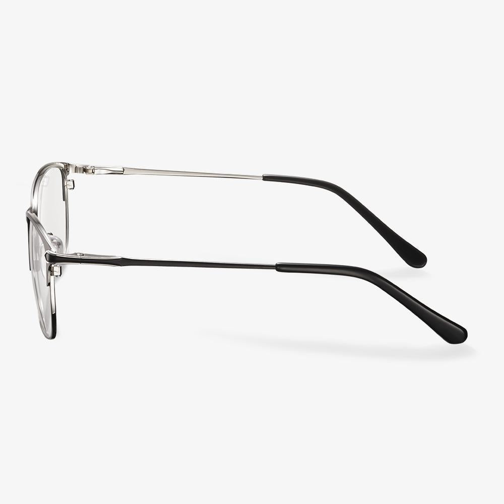 Black Beacher Eyeglasses #color_black