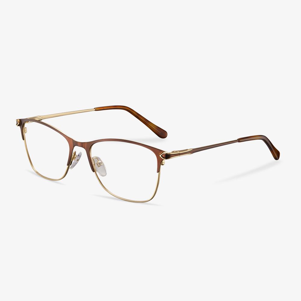 Brown Beacher Eyeglasses #color_brown