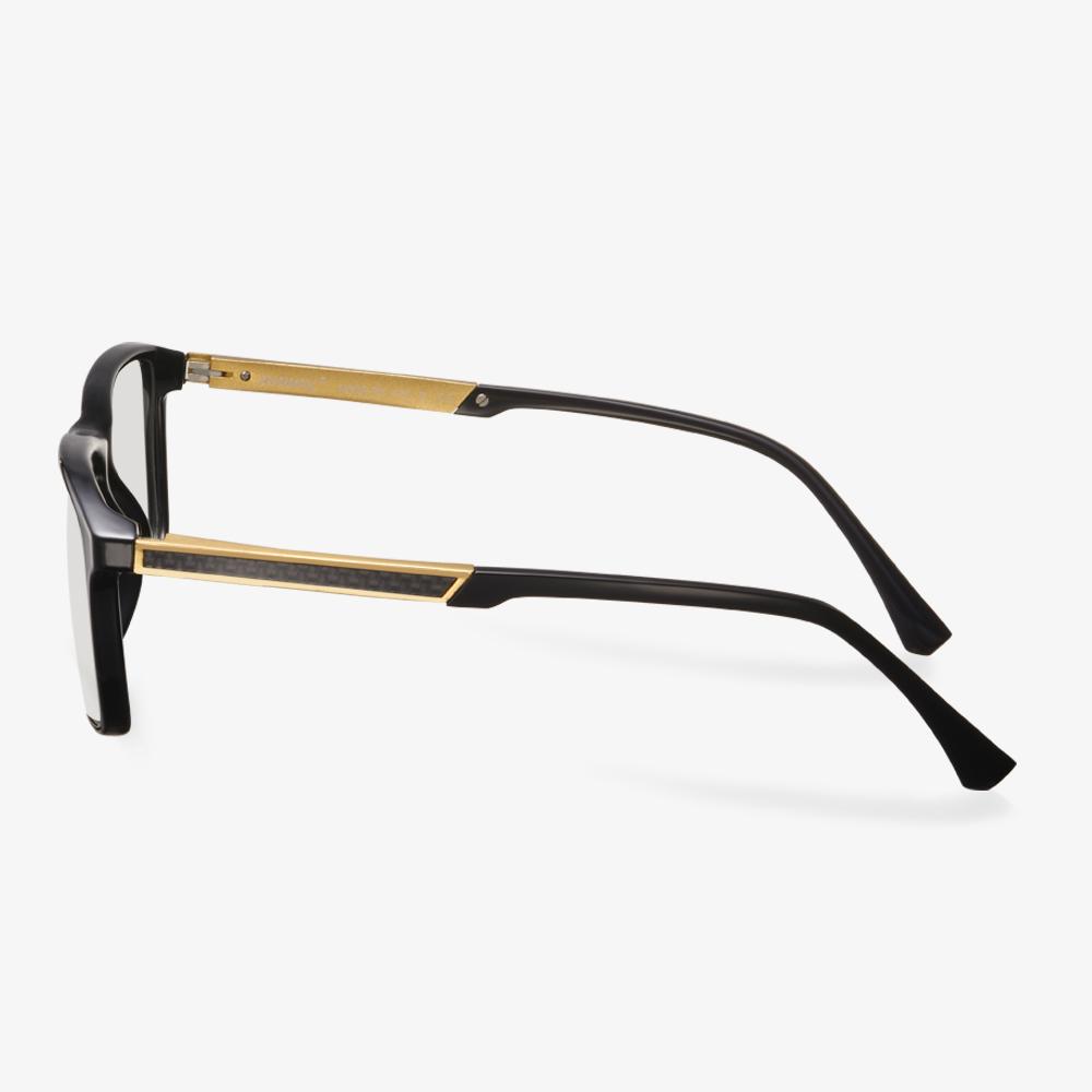 Black Flad Eyeglasses #color_black2