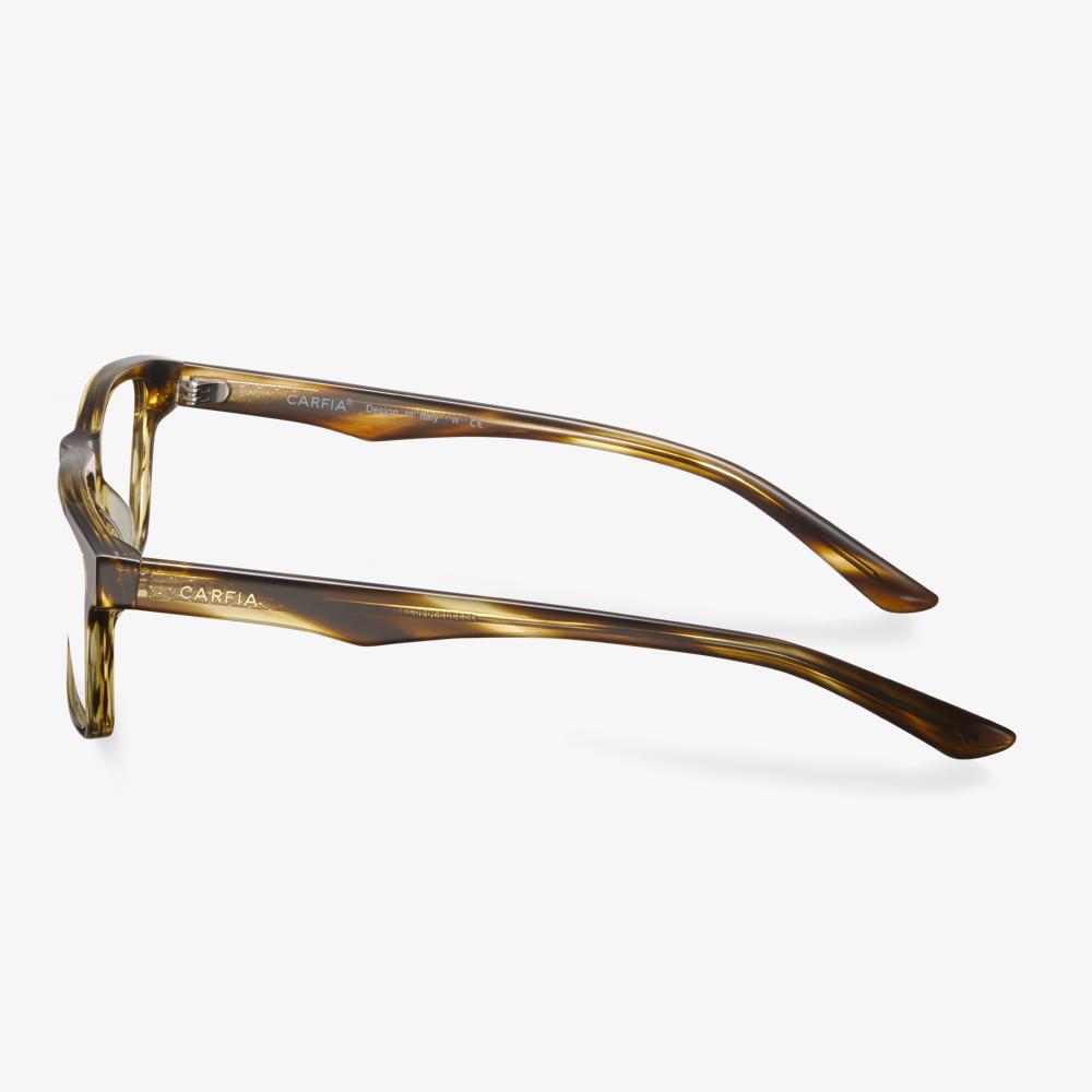 Striped Matt Eyeglasses #color_striped
