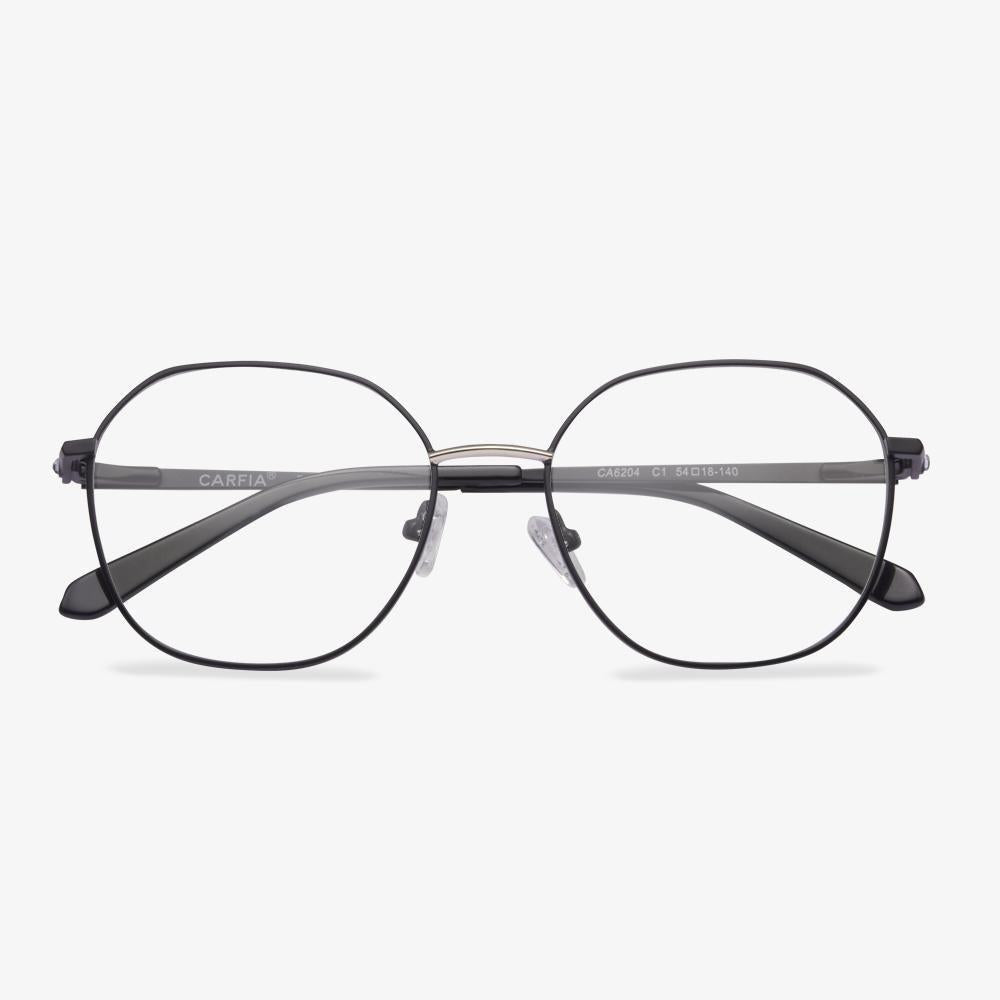Black Zola Eyeglasses #color_black