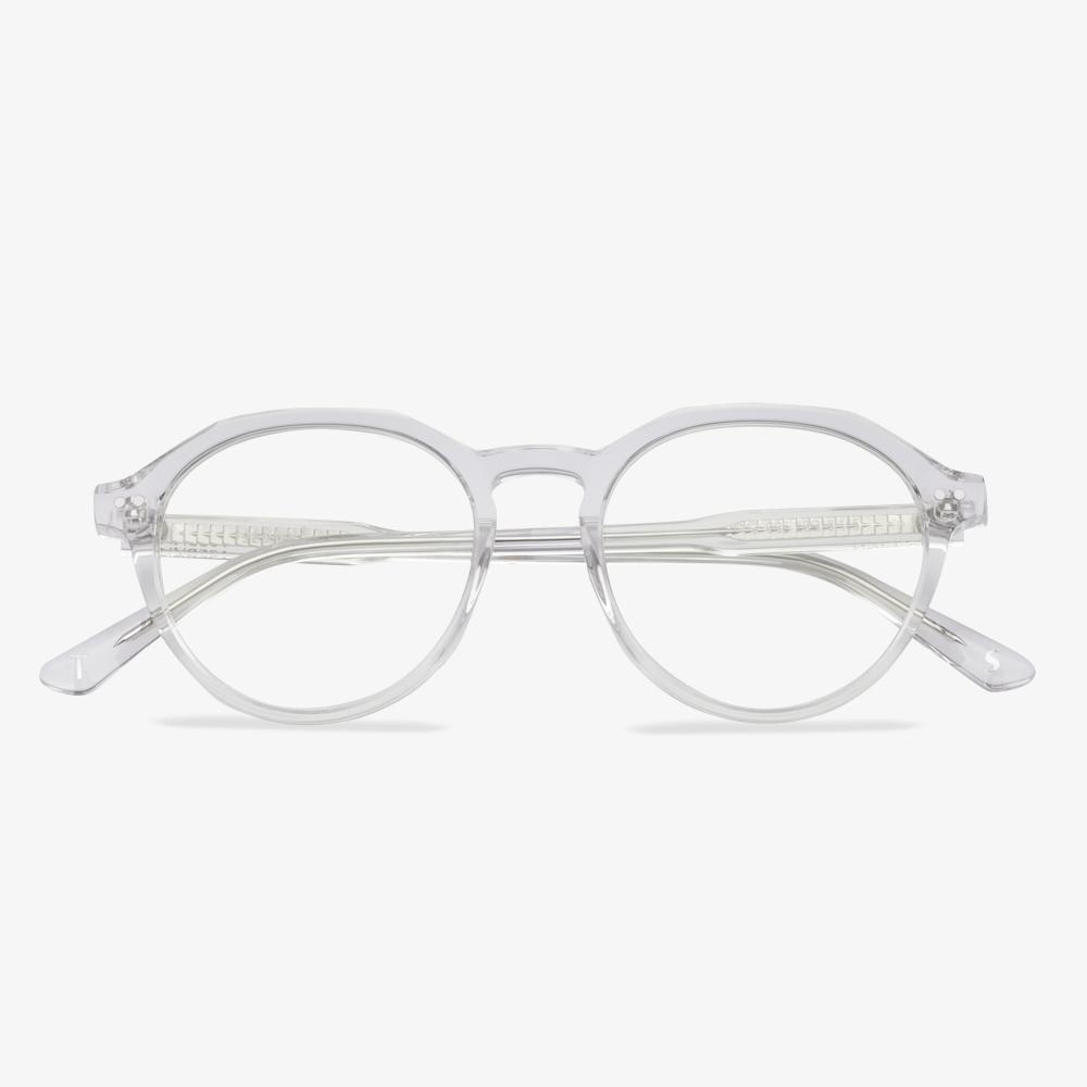 Clear Alan Eyeglasses #color_clear