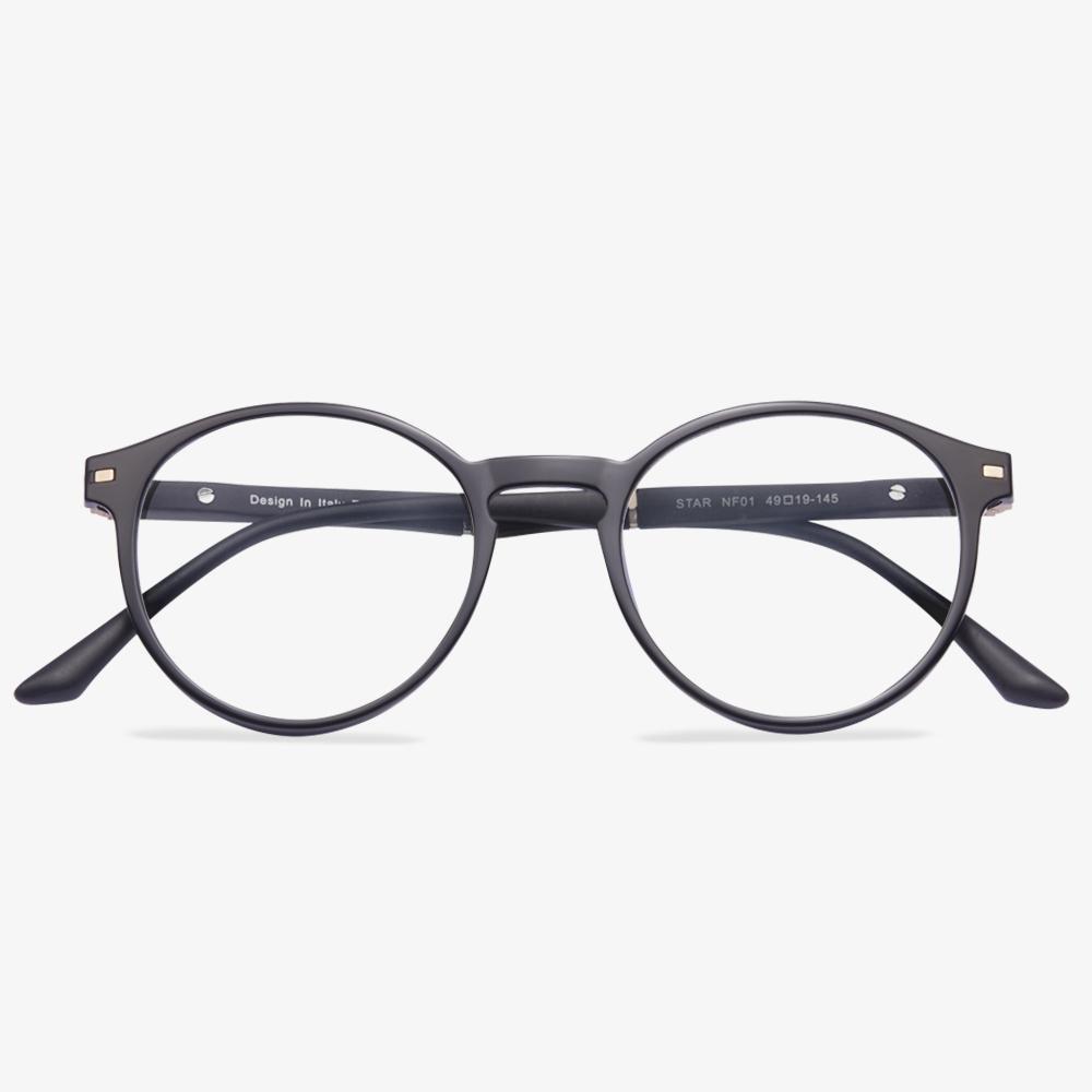 Black Marlon Eyeglasses #color_black