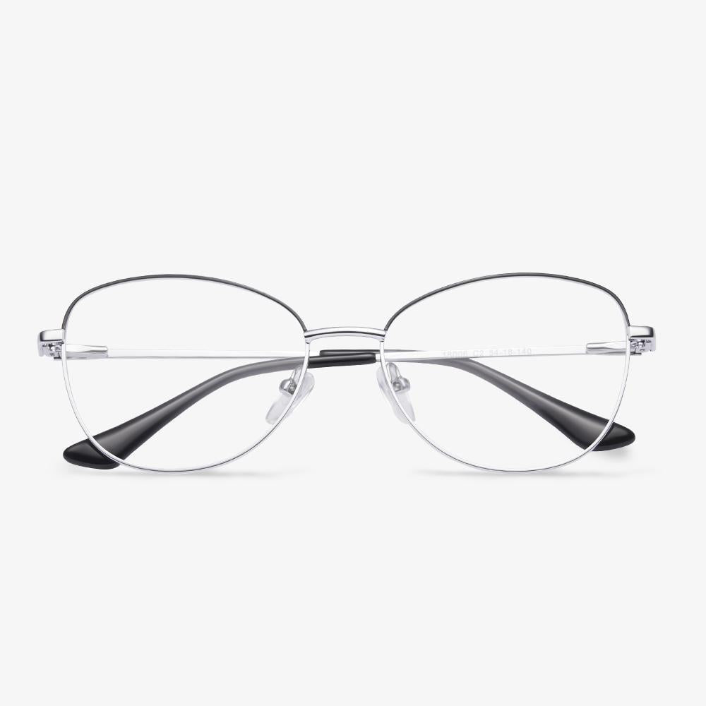 Silver Victoria Eyeglasses #color_silver
