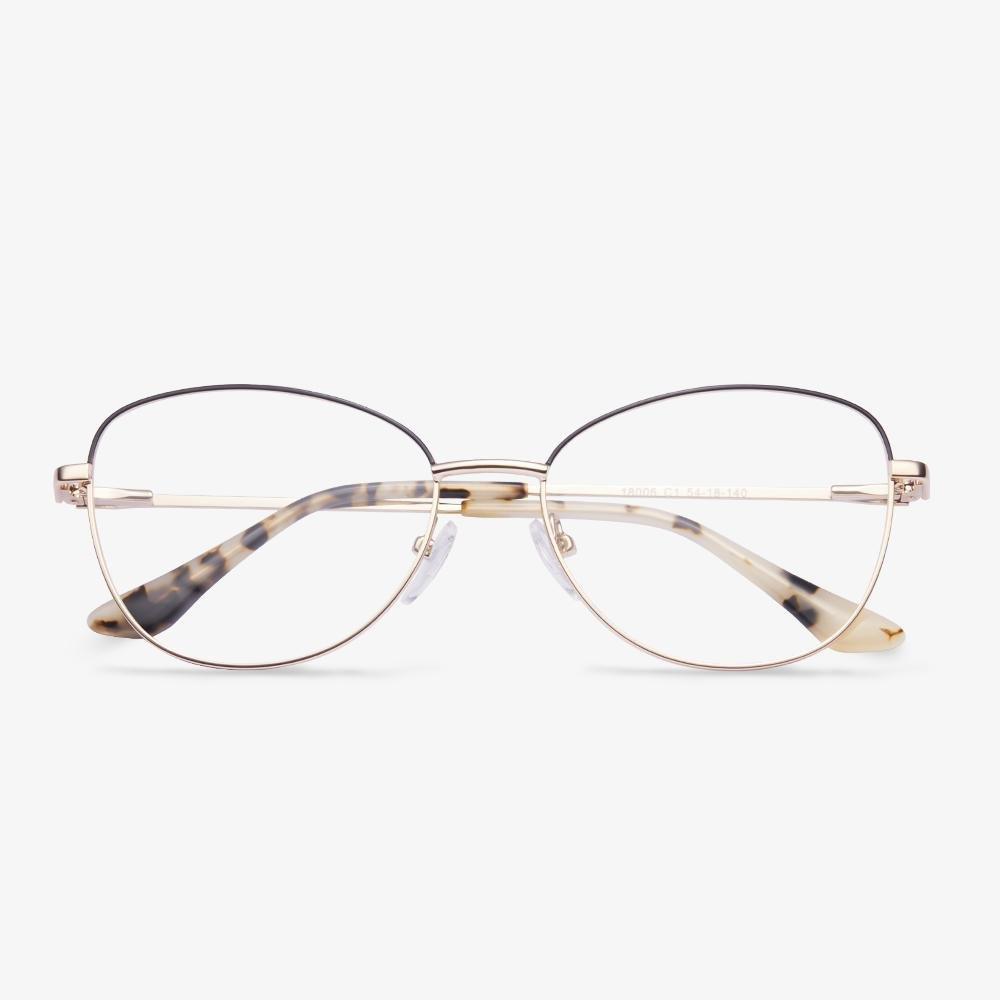 Gold Victoria Eyeglasses #color_gold