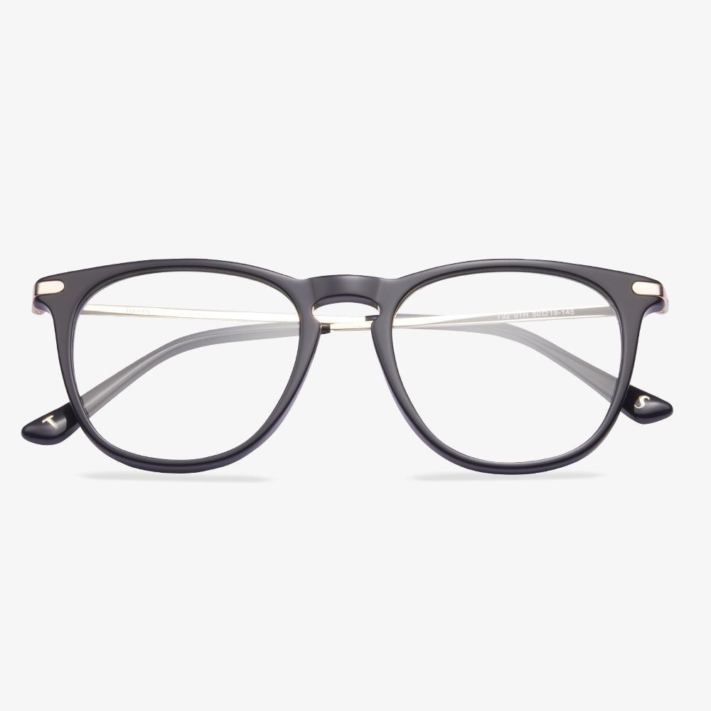 Black Charles Eyeglasses #color_black