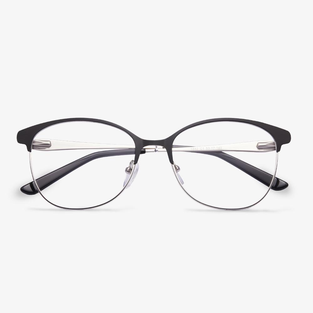 Black Ferrou Eyeglasses #color_black