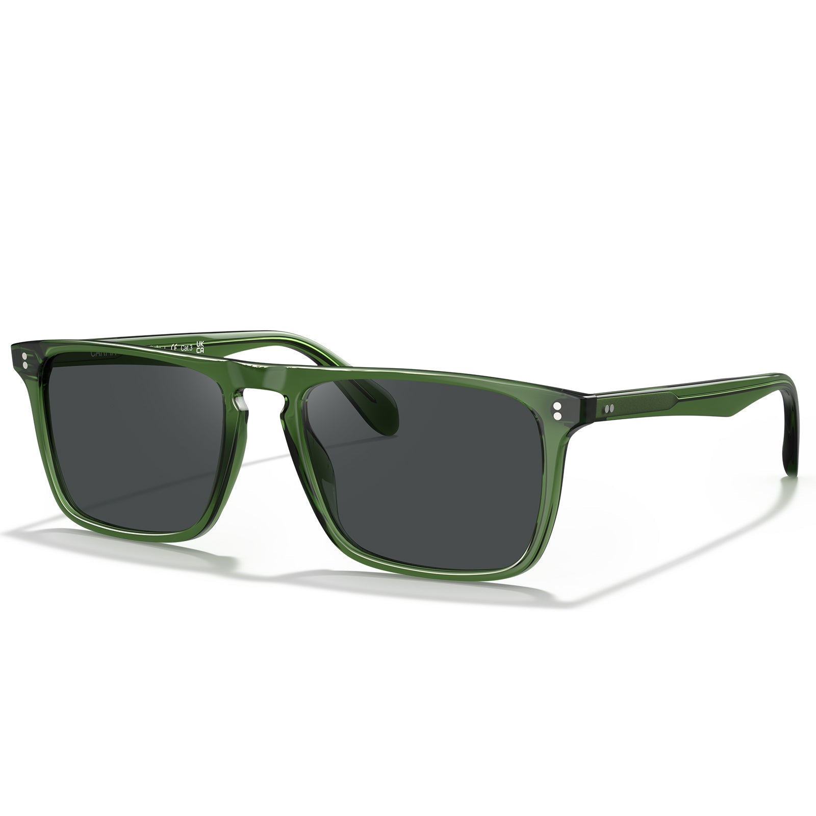 IGIOO Shelton-C17 Green Sunglasses for Men, Three-Quarter View