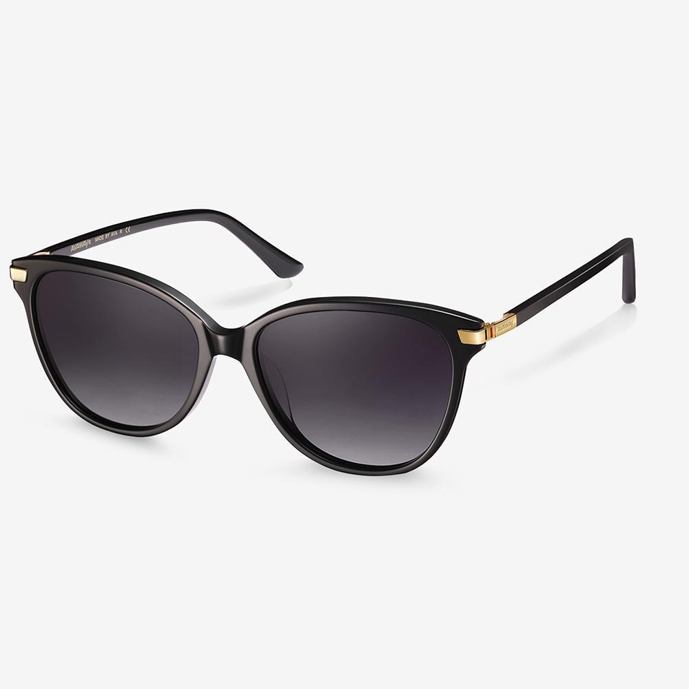 Black Jillian Sunglasses #color_black