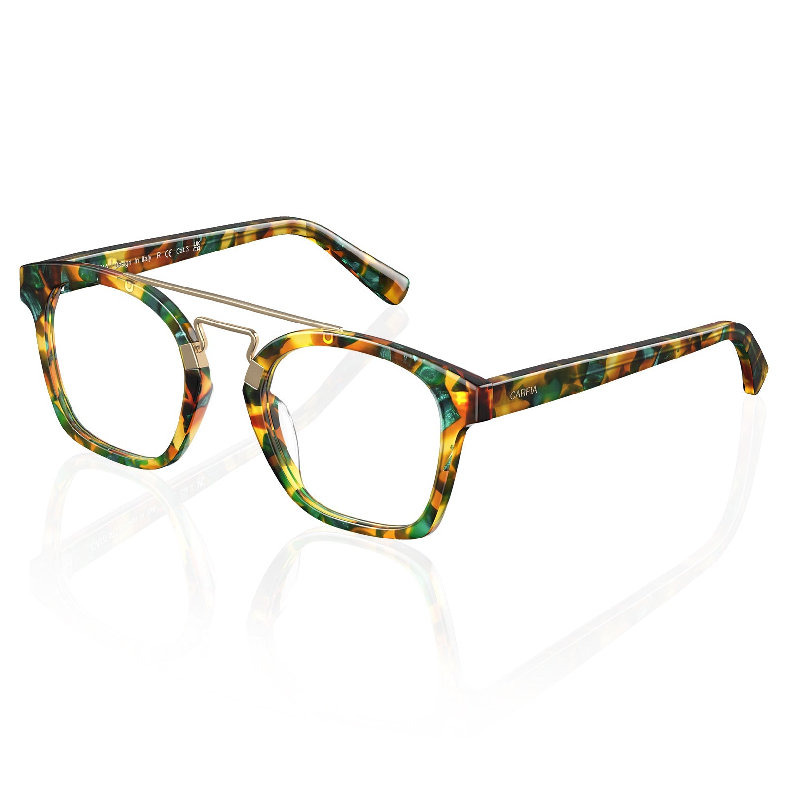 IGIOO Quuen-FC08 Acetate Eyeglasses for Women, Side View