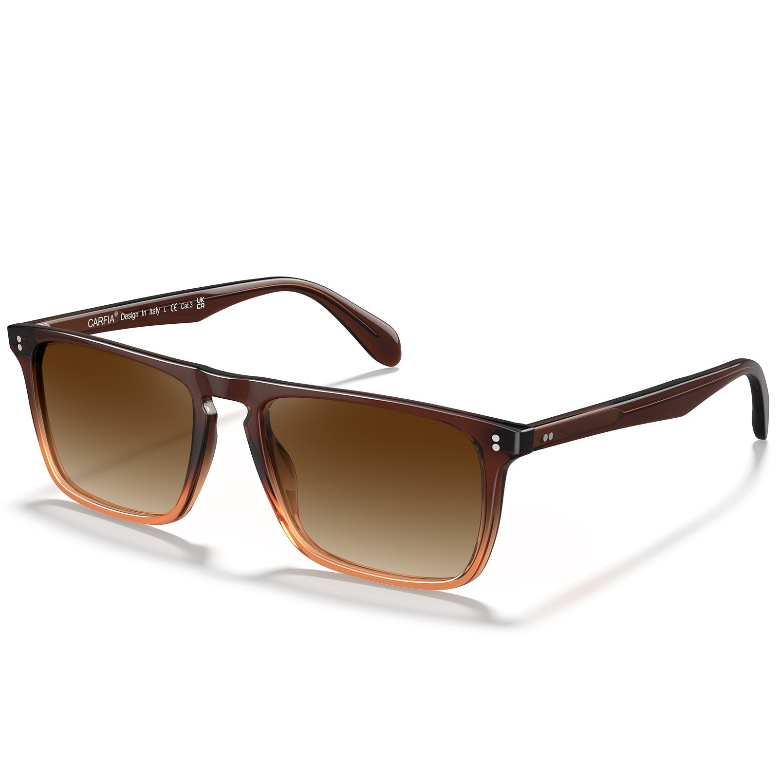 IGIOO Shelton-C19 Polarized Sunglasses for Men, Three-Quarter View