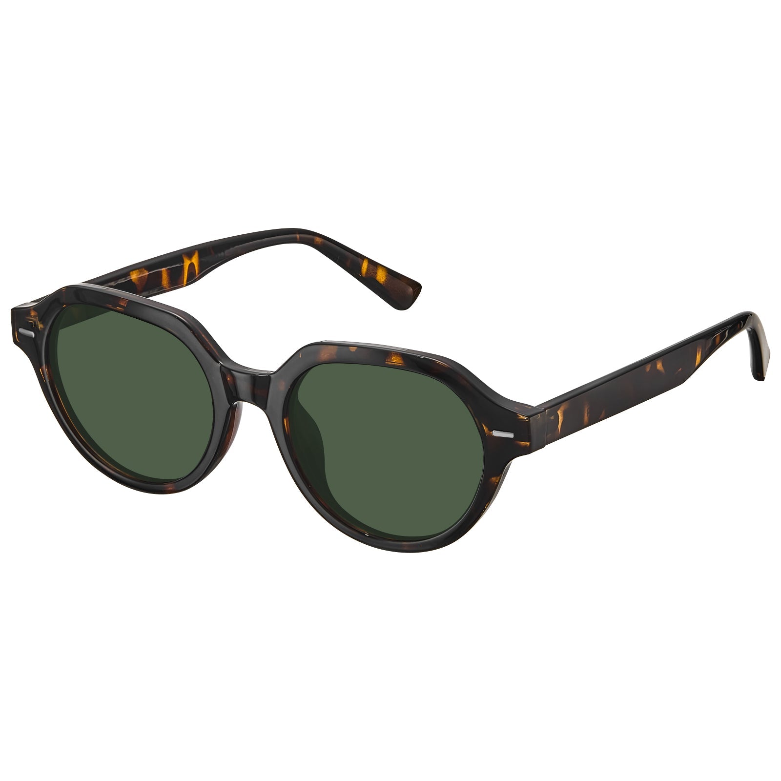 IGIOO Aomst-L03-RX Tortoise Acetate Heart Polarized Eyeglasses for Men, Detail View