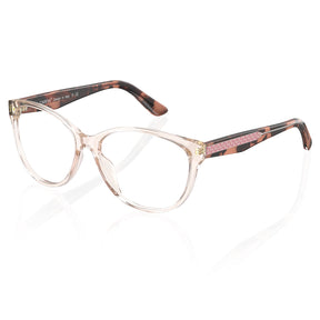 IGIOO Barrie-FC12 Pink Cat-Eye Eyeglasses for Women, Three-Quarter View