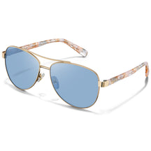 IGIOO Poptart-C18 Gold Sunglasses for Unisex, Front View