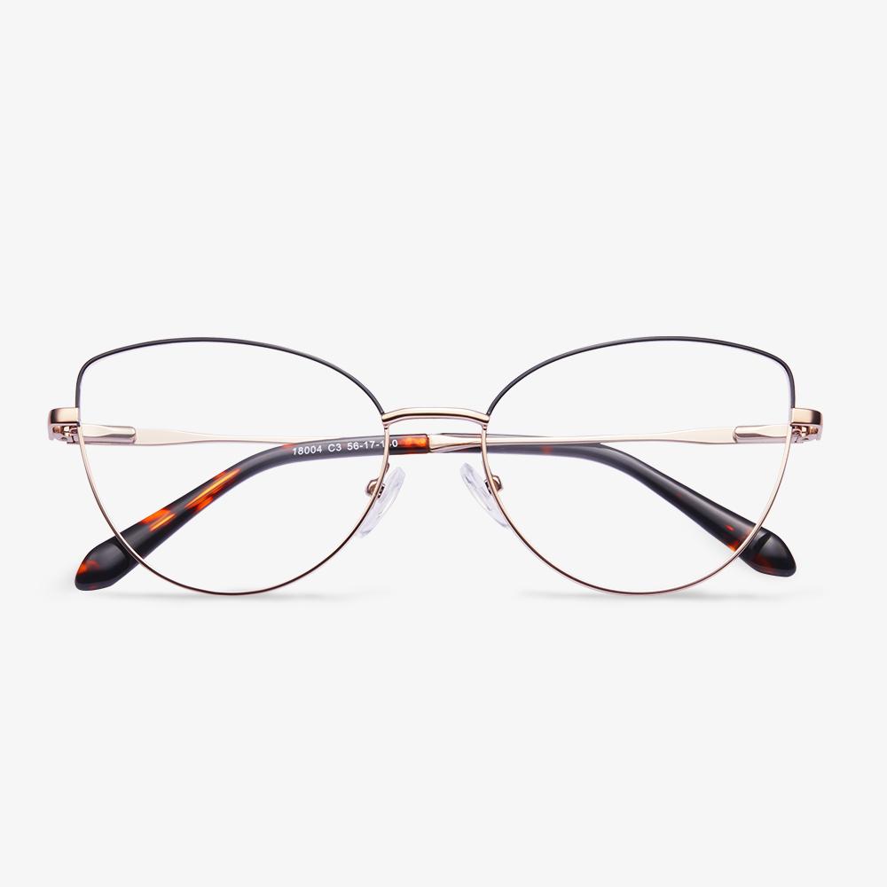 Rose gold Victoria Eyeglasses #color_rose_gold