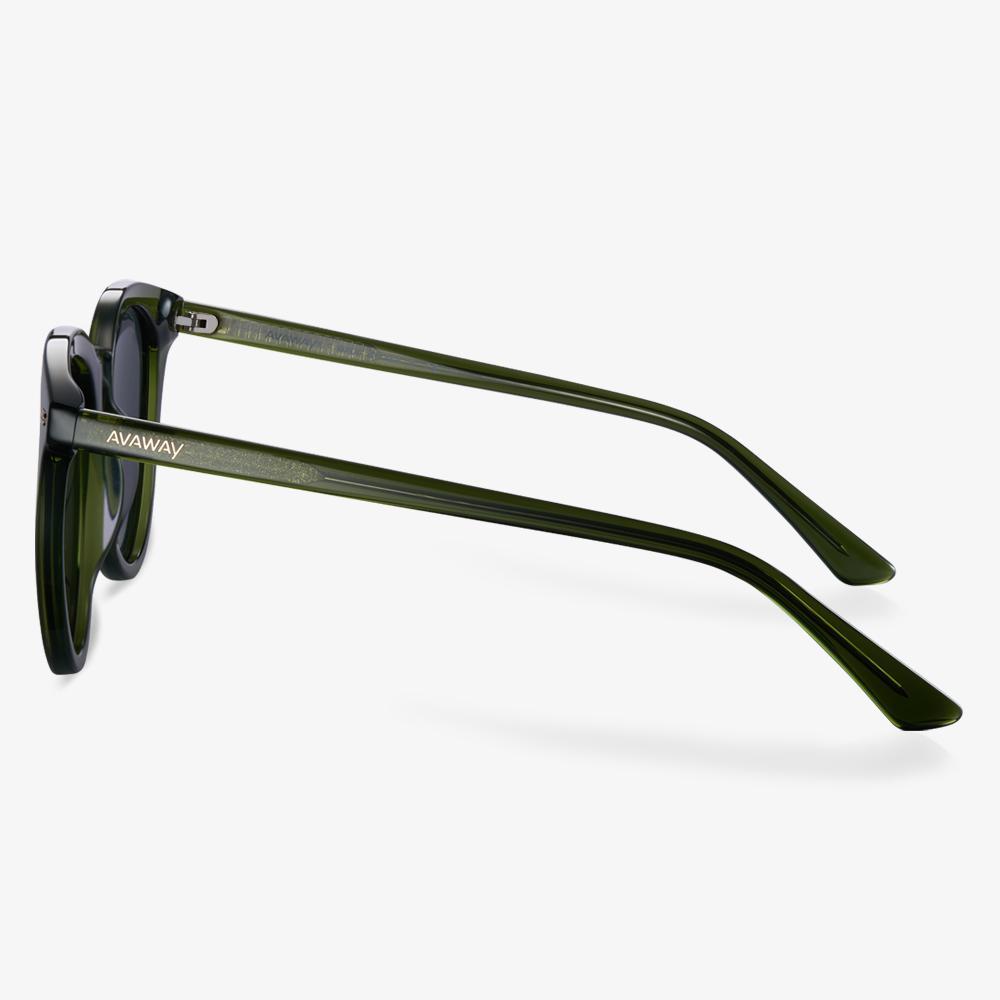 Green Celia Sunglasses #color_green