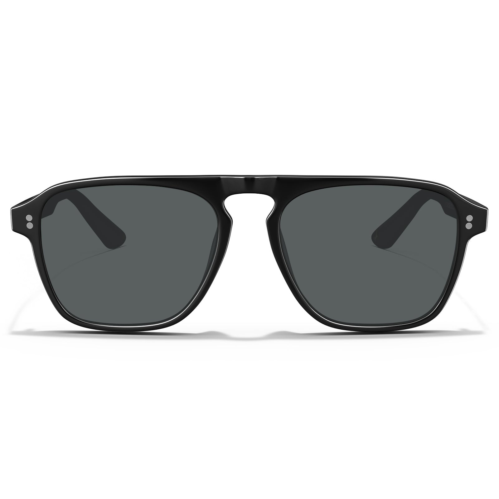 IGIOO Nevada-C01 Black Sunglasses for Men, Front View