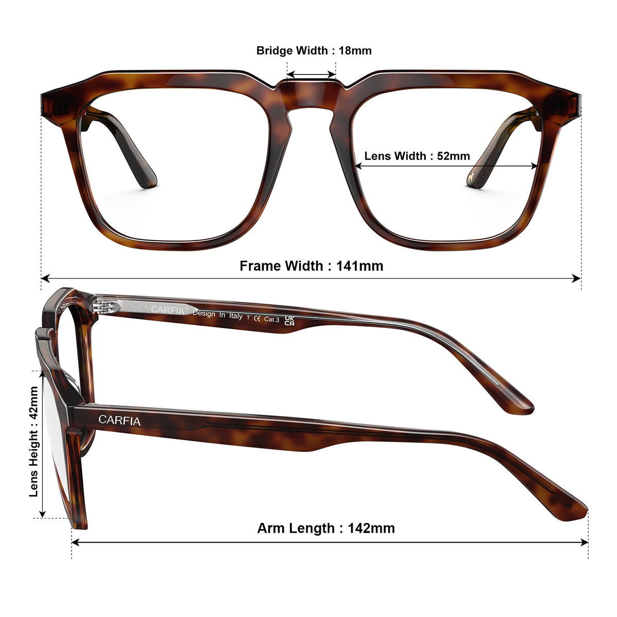 Tortoise Albany-FC04 Eyeglasses